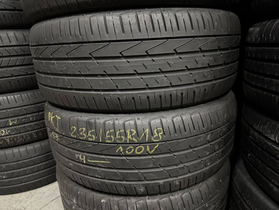 шини б.у літо 235/55 R18 HANKOOK  Ventus Prime 3 склад шин