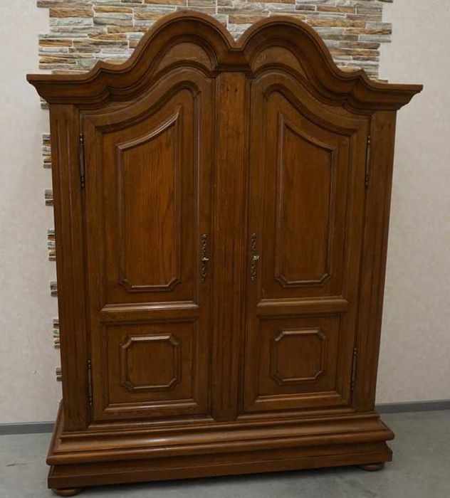 szafa dębowa imponująca , dwudrzwiowa szer. 165 cm (p-1003)