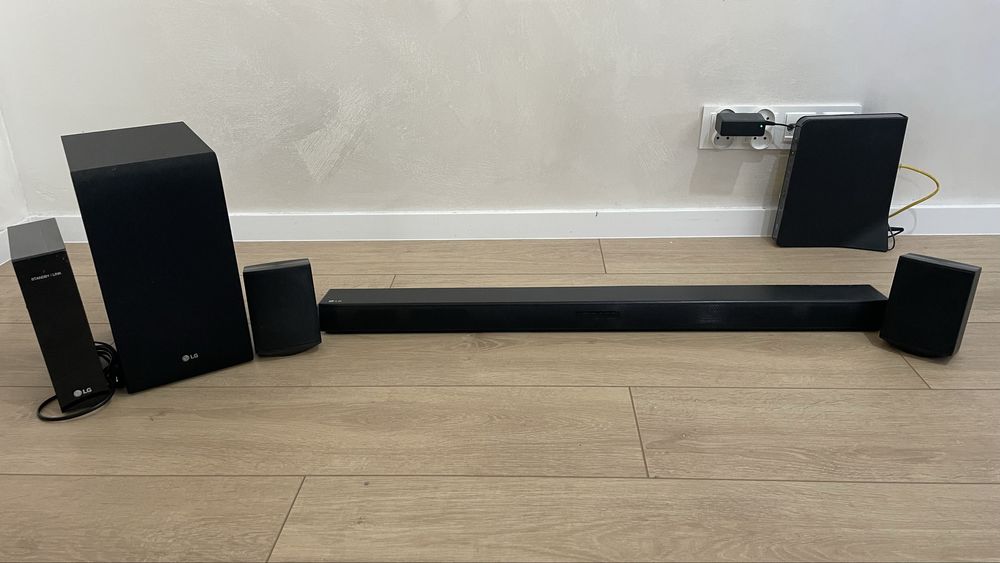Soundbar LG SJ4R 4.1 Bluetooth 420W dzwięk 4K 2x glośniki JAK NOWY