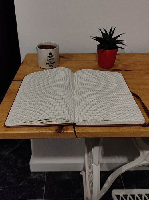 Cadernos quadriculados A4 - Novos!