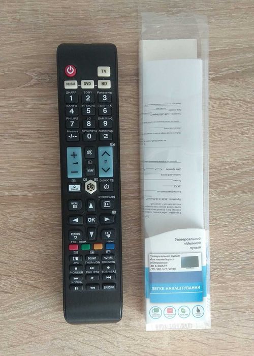 Універсальний інтелектуальний пульт LG Samsung Philips Sony Sharp і тд