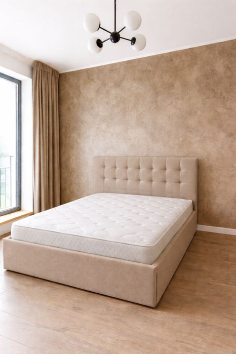 Ліжко 160*200 з м’якою спинкою | виробник