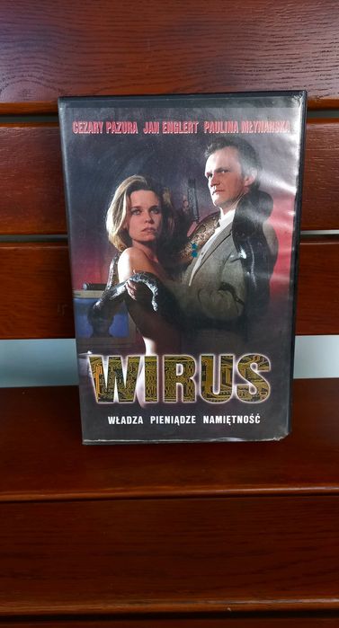 Kasety vhs wideo video.  Wirus  VHS.