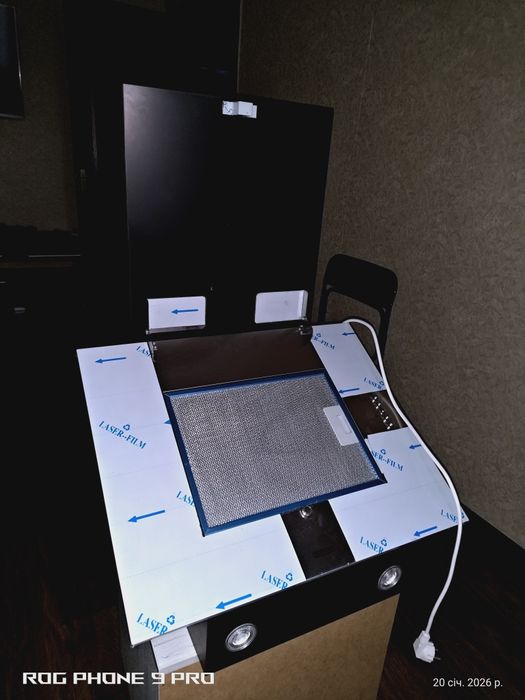 Витяжка ELEYUS Titan A 1200 LED SMD 60 IS+BL