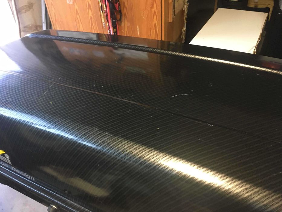 Bagażnik box dachowy kamei carbon design