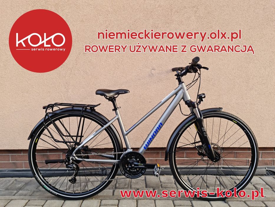 Rower trekkingowy damski damka WINORA koła 28 SHIMANO ALIVIO okazja