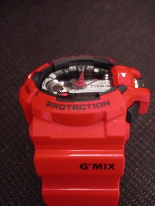 DESCIDA DE PREÇO Relógio Casio G-Shock Bluetooth Vermelh GBA-400-4AER.