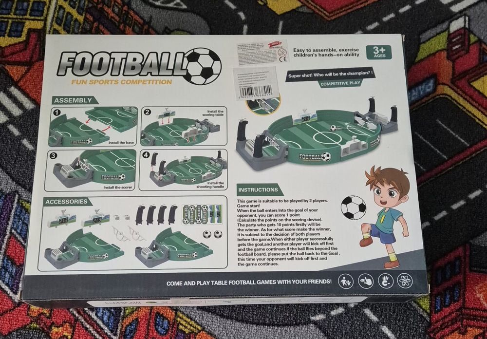 Gra piłkarzyki nowa 3+