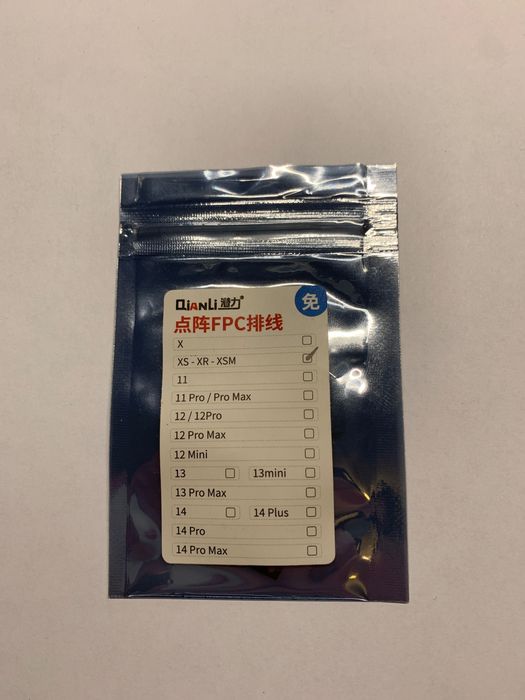 Wpinką Face ID Tag Qianli iPhone XS XR XS Max nowa