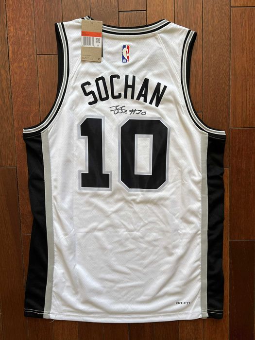 Jeremy Sochan San Antonio Spurs NBA koszulka z autografem + certyfikat