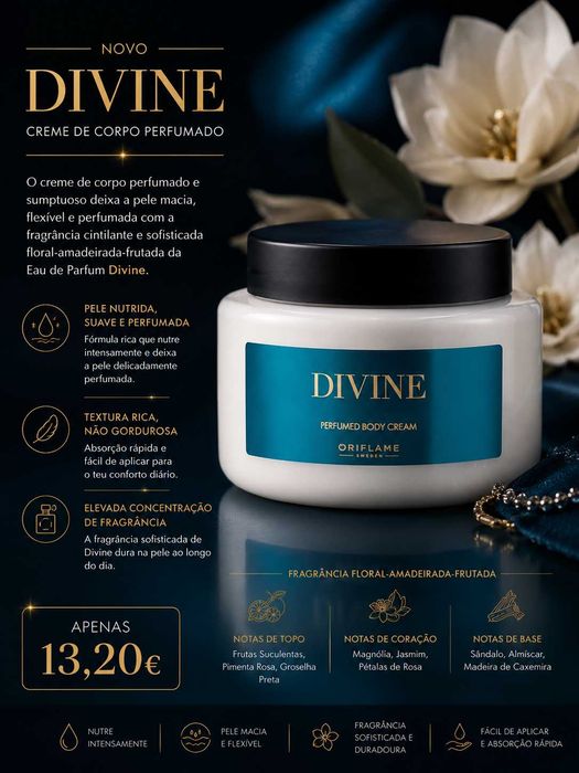 Creme corporal perfumado