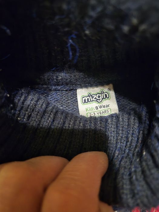 Светрик, гольф дитячий шерсть на 2-3 роки