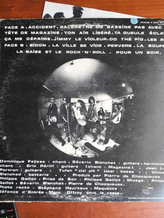 Disco de vinil LP Beton Vibre - Les Rats du Rock'