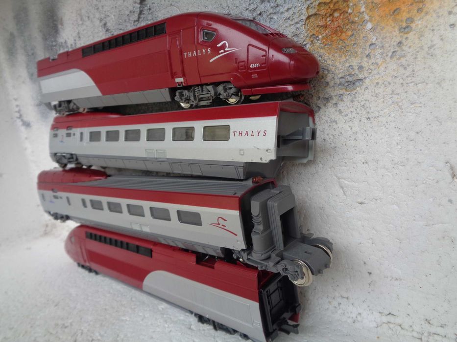 1:87 Mehano Comboio de Alta Velocidade Thalys como novo