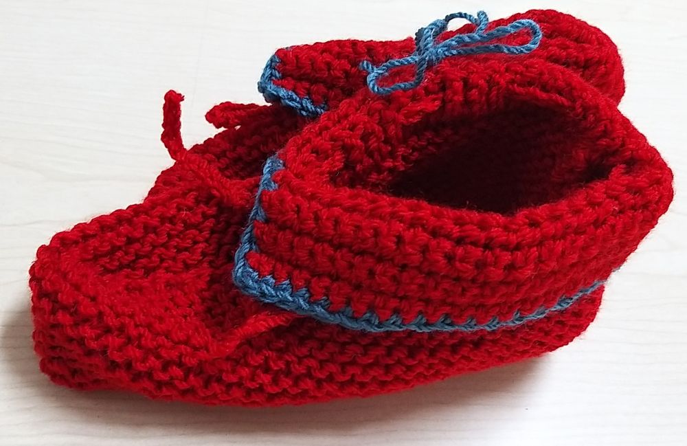 Botinhas ao estilo dos avós.