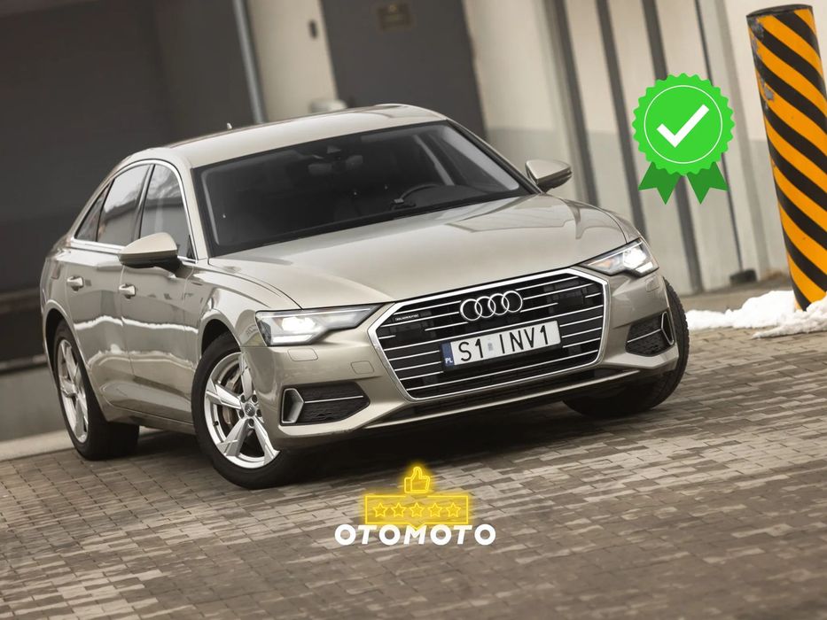 Audi A6 Limousine 2.0 TFSI 299KM hybryda PHEV! Bezwypadkowy, garażowany, faktura VAT23%!
