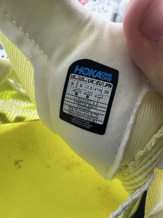 Кросівки Hoka Rocket X3 41 розмір Е16680