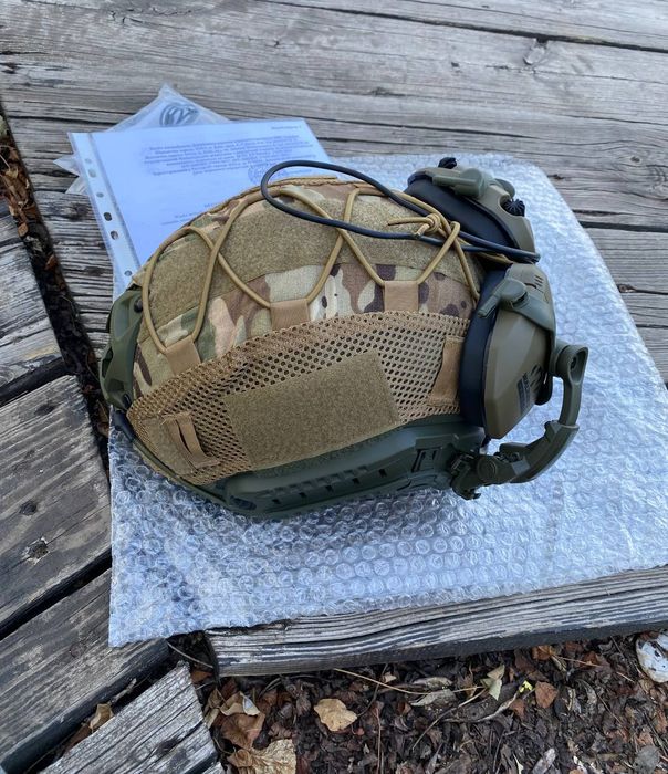 Шолом Фаст тактичний комплект. Захист для голови.