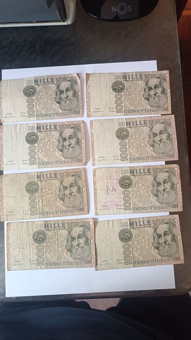 Vendo notas nacionais e estrangeiras