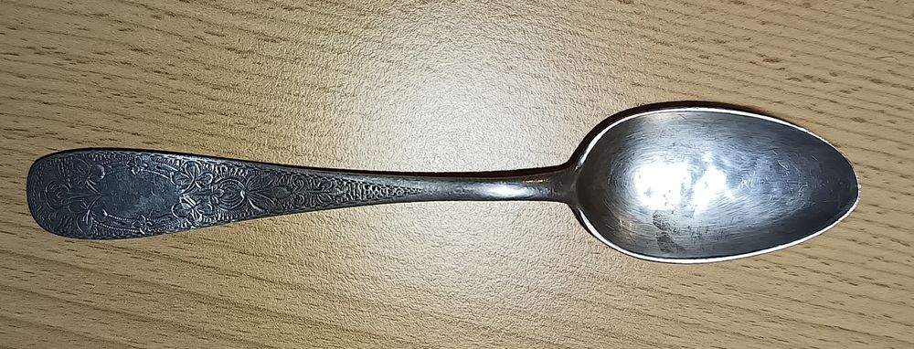 Stara srebrna łyżeczka