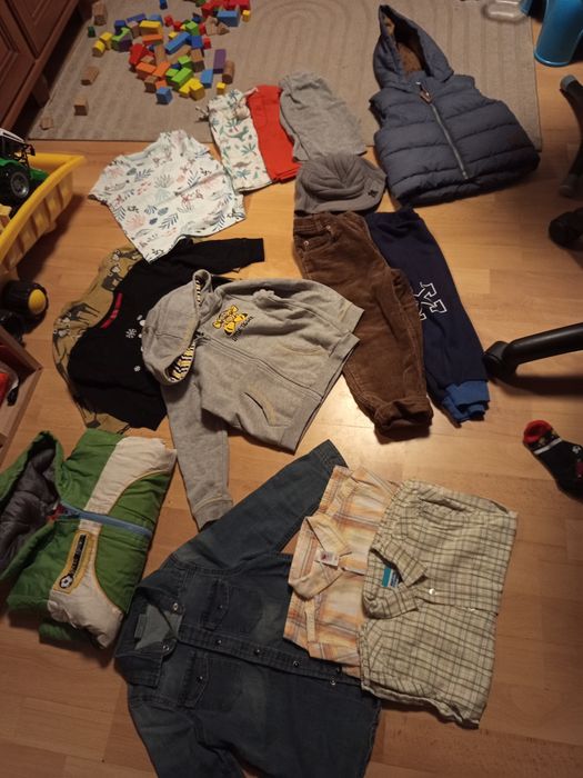 Ubrania chłopiec 92 plus ubrania 92 cena za wszystko 20zl
