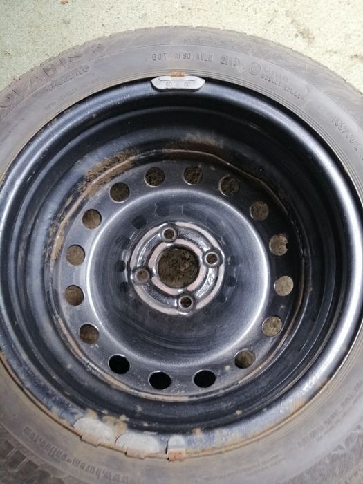 Felgi stalowe z oponą