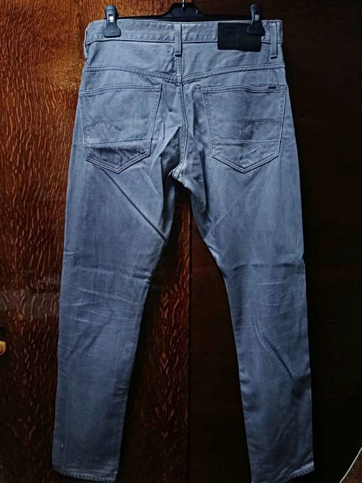 Джинси G-Star Raw 3301 Tapered W32 L32 сірі