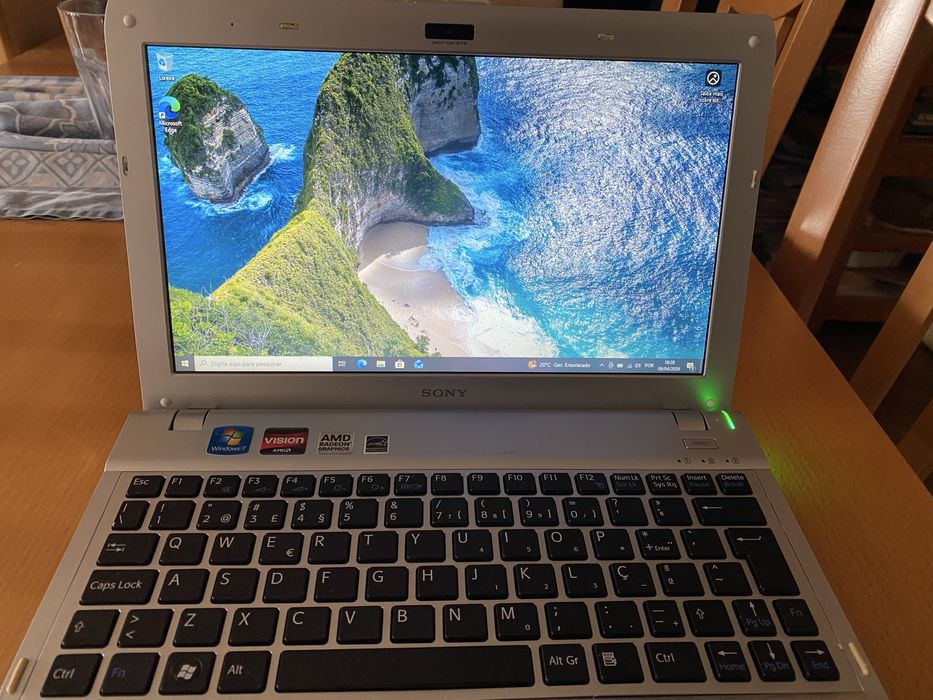 Portatil sony vaio impecavel