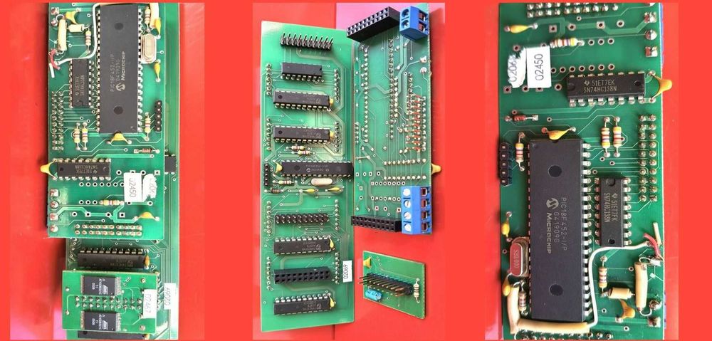 Платы транзисторы микросхемы светодиодные матрицы 8х8 5х7 красный цвет