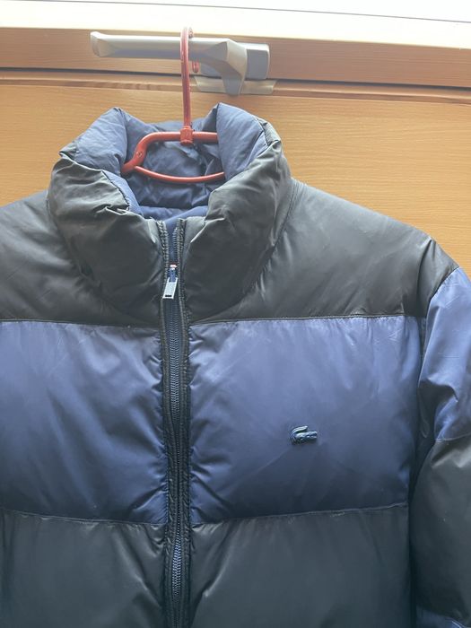 Пуховик lacoste original ,чоловічий зимова куртка