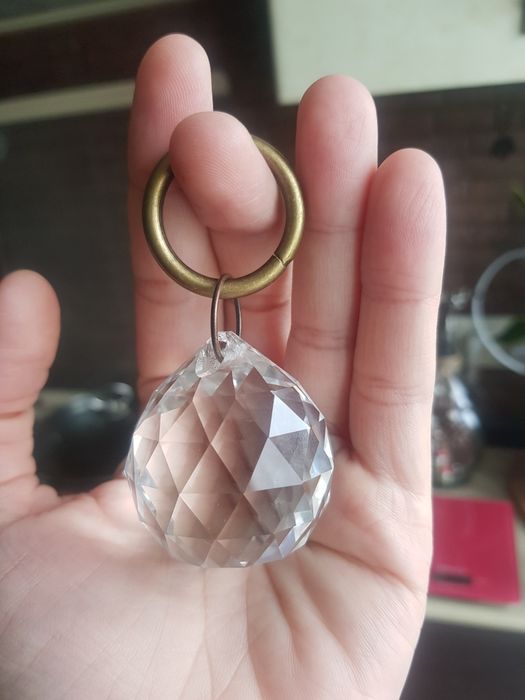 Хрустальный шарик, декор, на ёлку