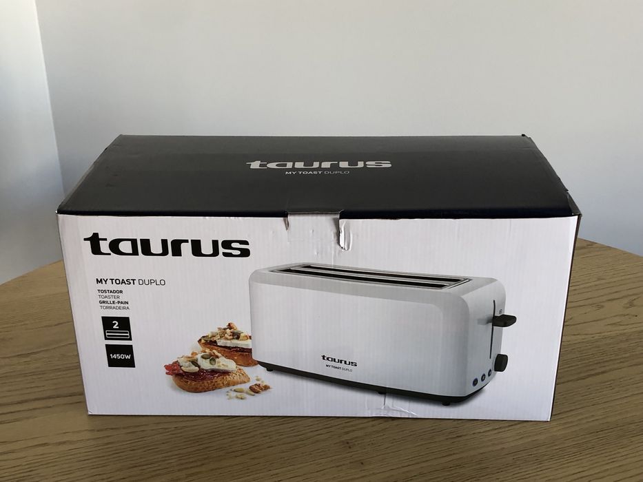 Torradeira TAURUS Duplo branca 1450W