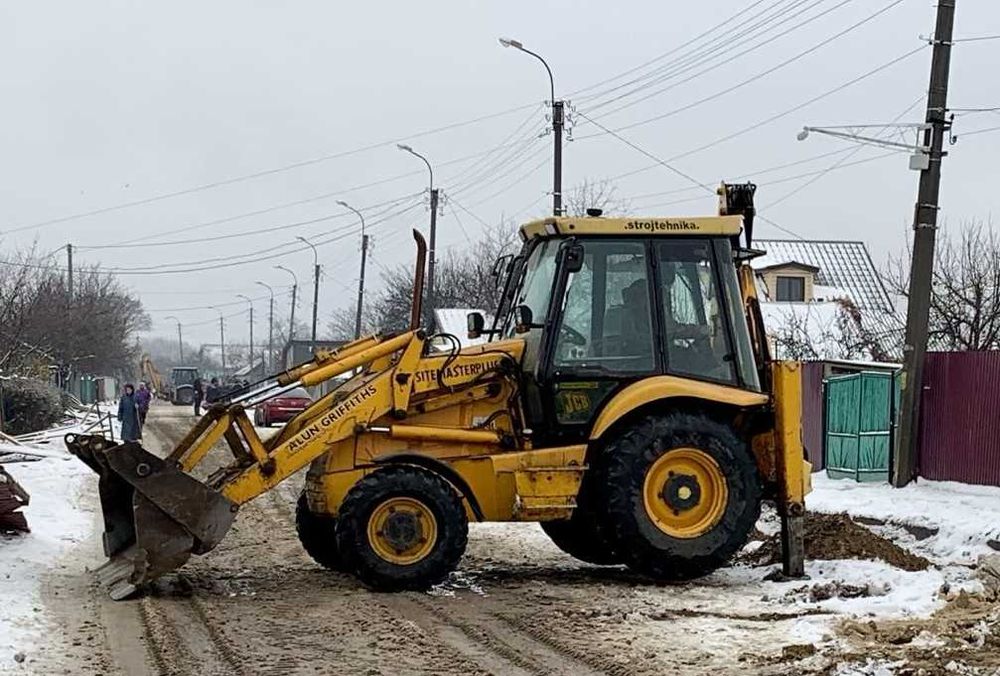 Оренда екскаватора-навантажувача Чернігів. Услуги экскаватора. Послуги JCB. Ціна 1300грн