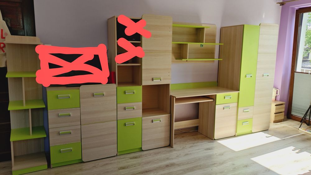 Meblościanka dziecięca/dla nastolatka