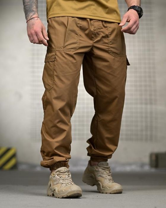 Тактичні штани Гірка Max койот джогери карго ЗСУ військові tactical pants coyote