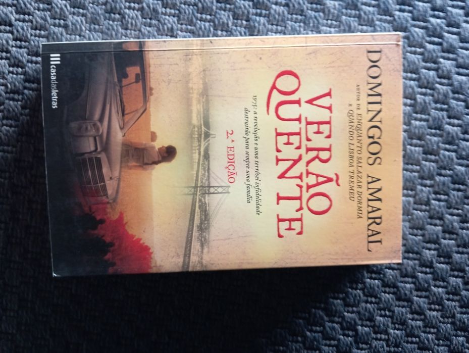 Livro Verão Quente de Domingos Amaral