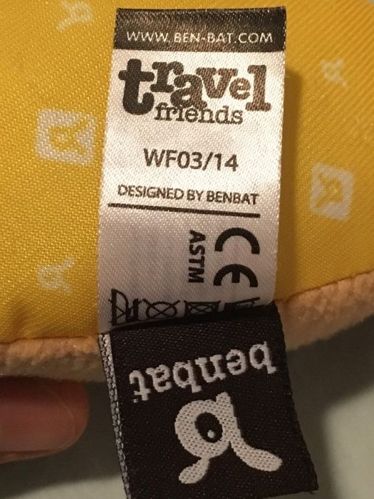 Almofada de viagem especializada para bebé