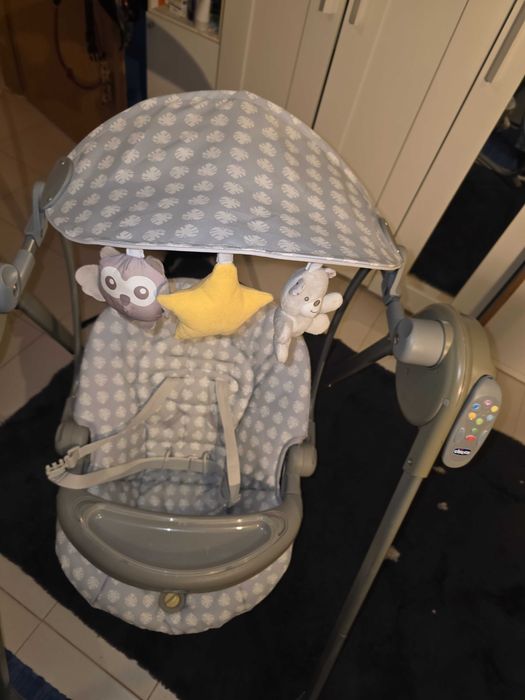 Cadeira baloiço chicco polly swing