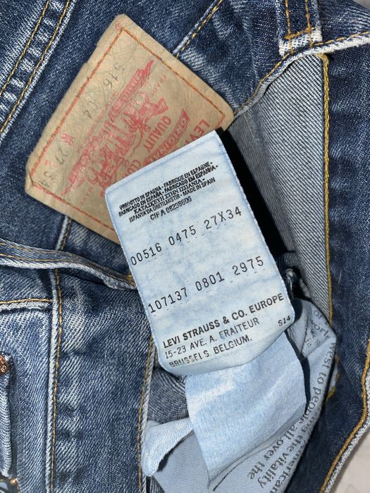 Levi’s  джинси (S) 27/34  516 кльош levis belgium