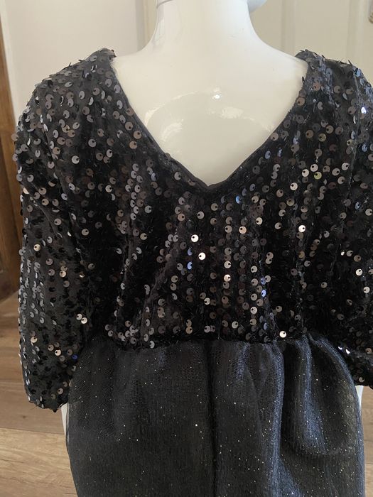 Nowa sukienka handmade rozmiar 86 tiul&cekiny