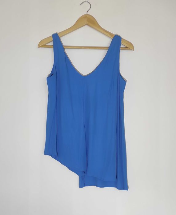 Blusa Azul de Alças - Mulher