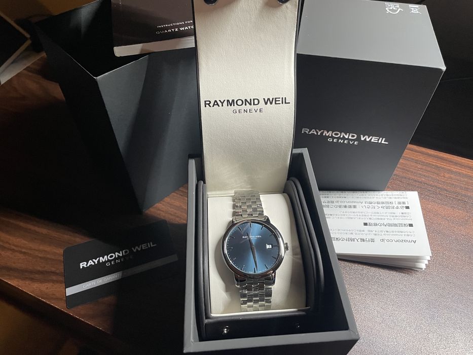 Raymond Weil 5488-ST-50001 – nowy, pełny komplet