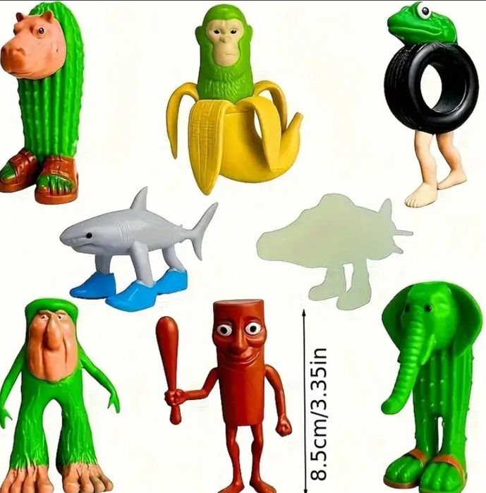 Італійські меми фігурки тун сагур,тралалела