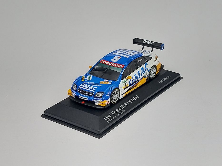 Minichamps) 1:43 Opel Vectra GTS V8 DTM масштабна модель: 1 350
