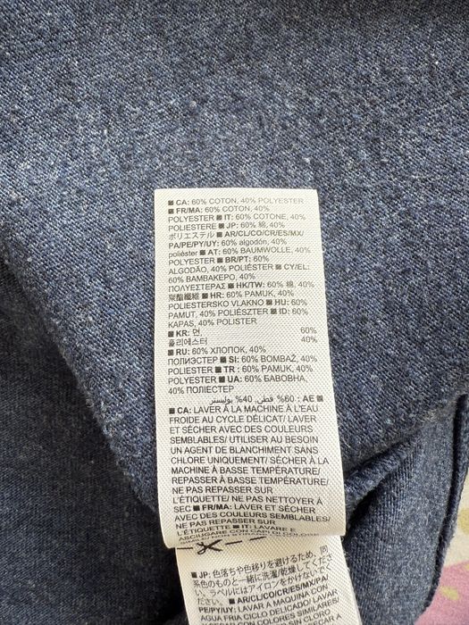 T-shirt GAP homem azul