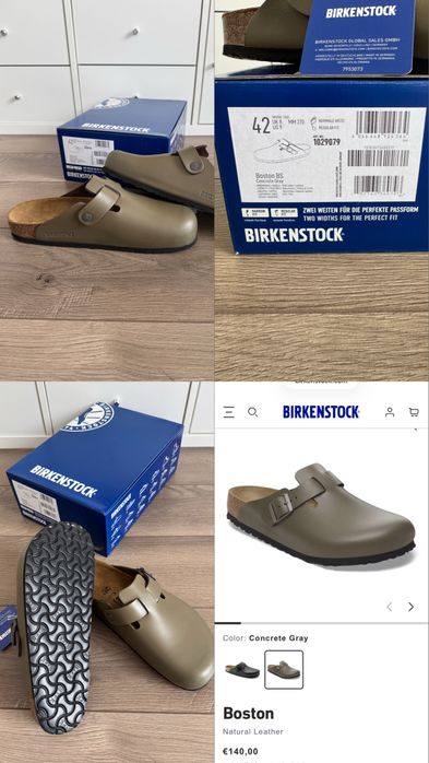 Birkenstock Boston оригінал  42,43,44,45р