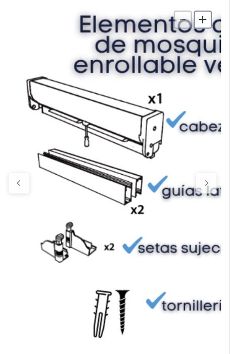 Rede mosquiteira enrolável  80x100 nova com fatura