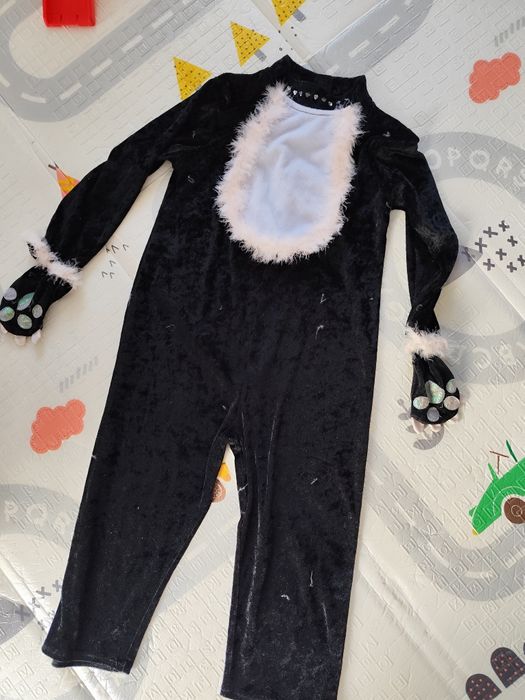 Strój kota dla dziewczynki 116cm