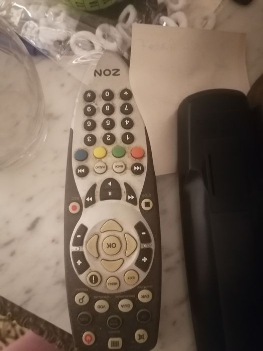 Comandos TV-Zon e universal