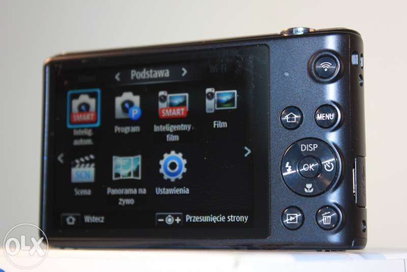 Aparat Cyfrowy Samsung Smart WiFi 16,2 MPix Filmy HD